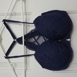 Victoria's Secret Dream Angels Lined Demi Lace Racerback Push-Up Bra/ 32F